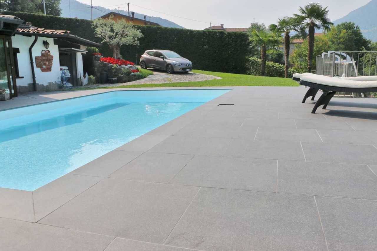 Colosseo Basalt Grau 60x120x2 cm