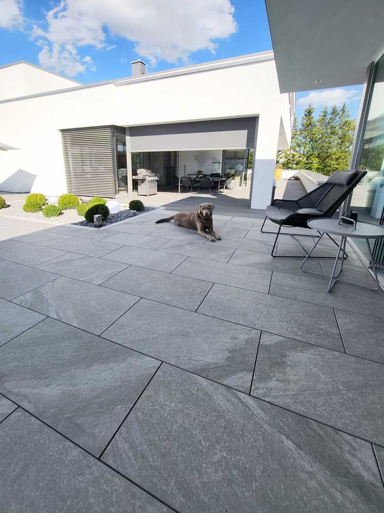 Etna Dark Grey 40x80x2 cm